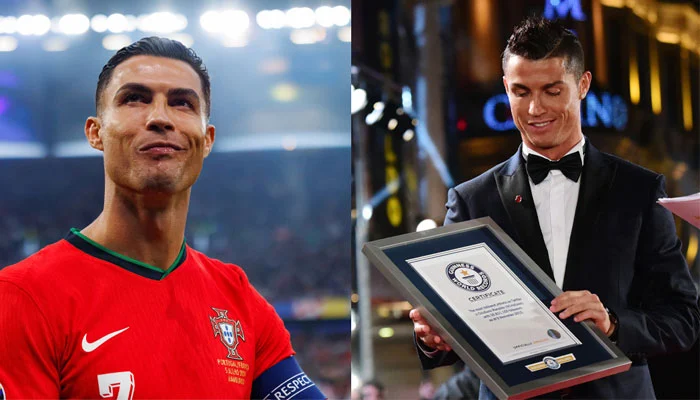 Ronaldo’s YouTube channel included in the Guinness World Records