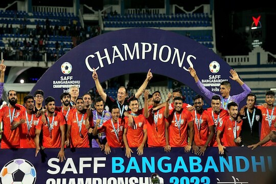 SAFF Championship Final: India wins in penalty shootout, clinch title for 9th time