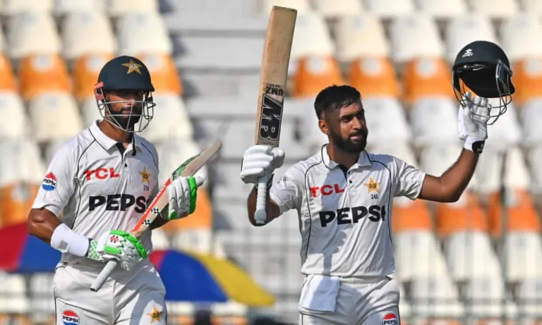 Masood and Shafique hit centuries as Pakistan punish England